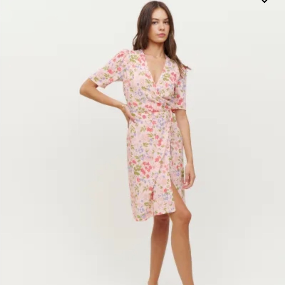 Reformation NWT wrap Laurent Dress